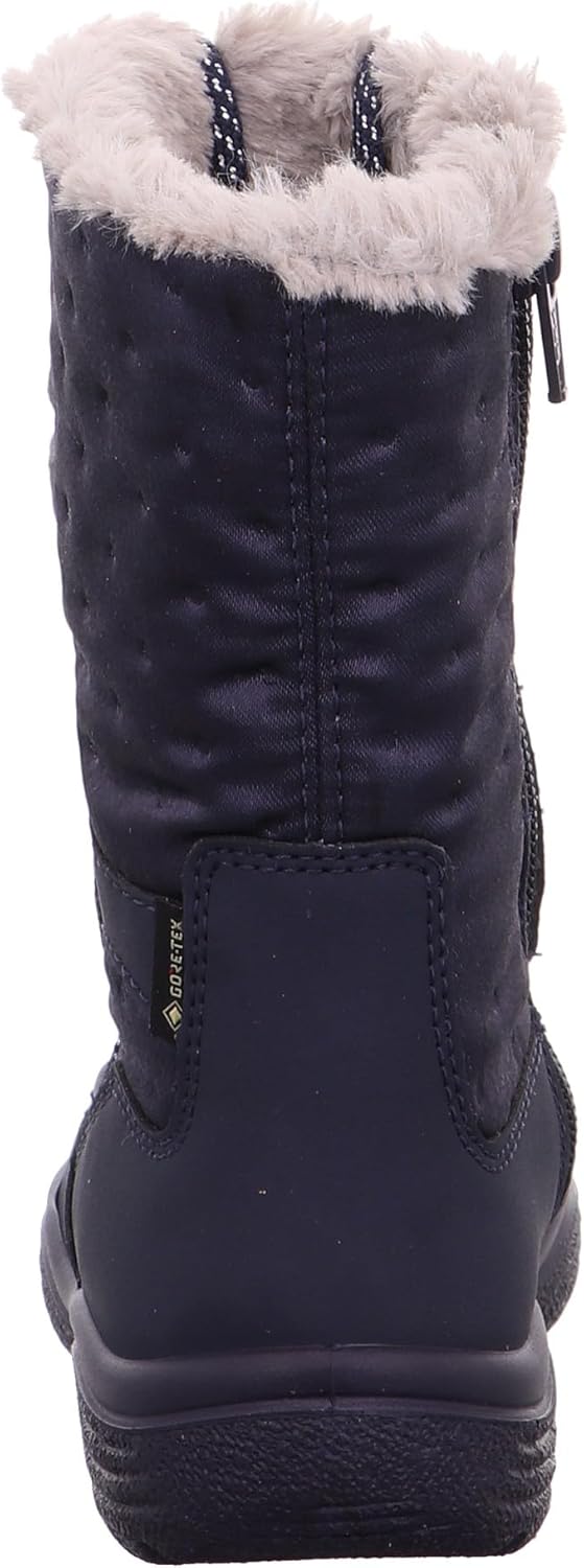 Superfit Mädchen Crystal Warm Gefütterte Gore-tex Schneestiefel 25 EU Blau 8000, 25 EU Blau 8000