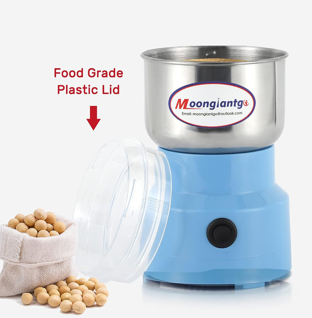 Moongiantgo Getreidemühle Multifunktionale 200W 14500rpm Gewürzmühle Ultrafeine Kaffeemühle, 300ml K