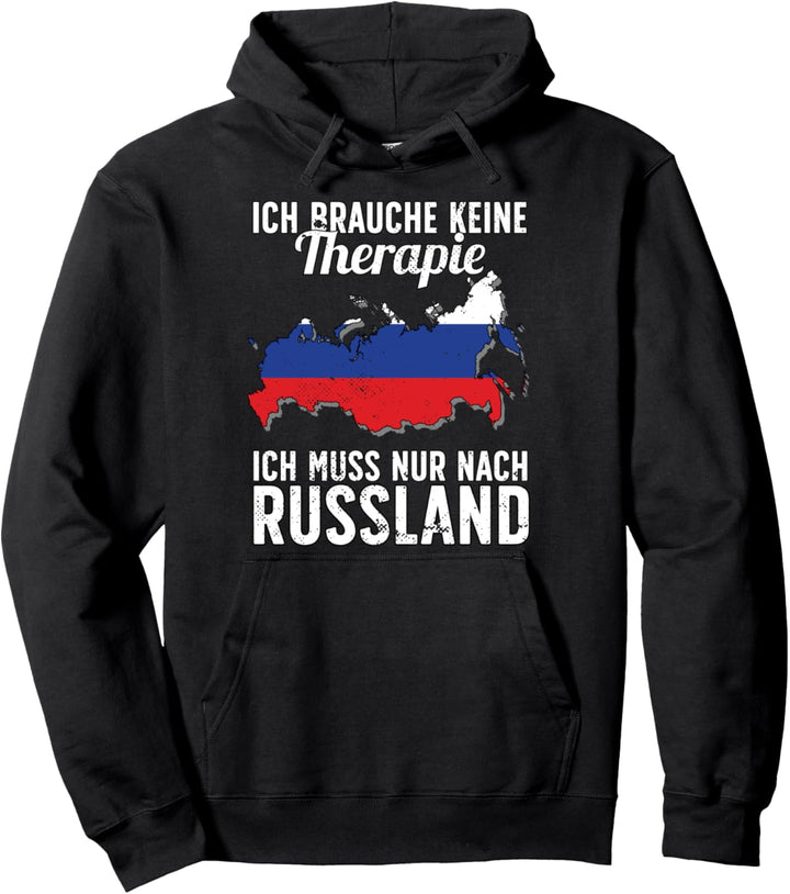 Russische Flagge I Russland Urlaub I Russland Pullover Hoodie