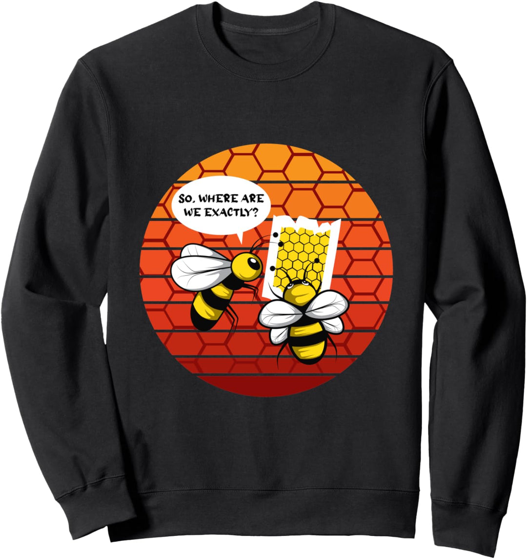 Wo sind wir beste Freunde oder Buddy. Sweatshirt