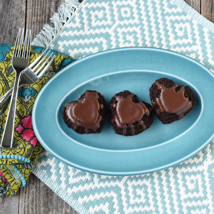 Nordic Ware 3D-Muffinform " Herz - Kranz " - gestuft für romantische Leckereien