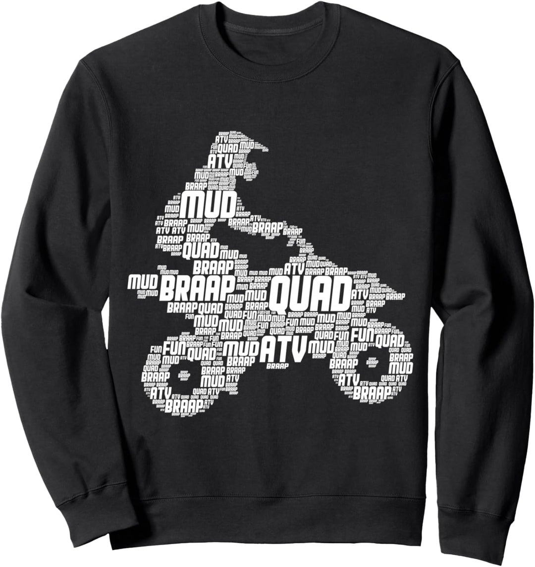 Quad Fahrer ATV Quad Biker Kinder Jungen Männer Sweatshirt