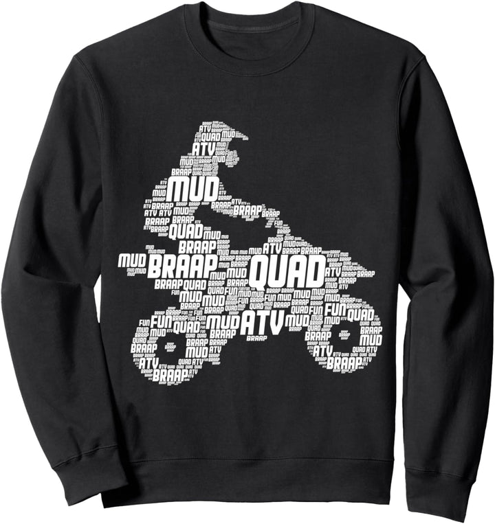 Quad Fahrer ATV Quad Biker Kinder Jungen Männer Sweatshirt