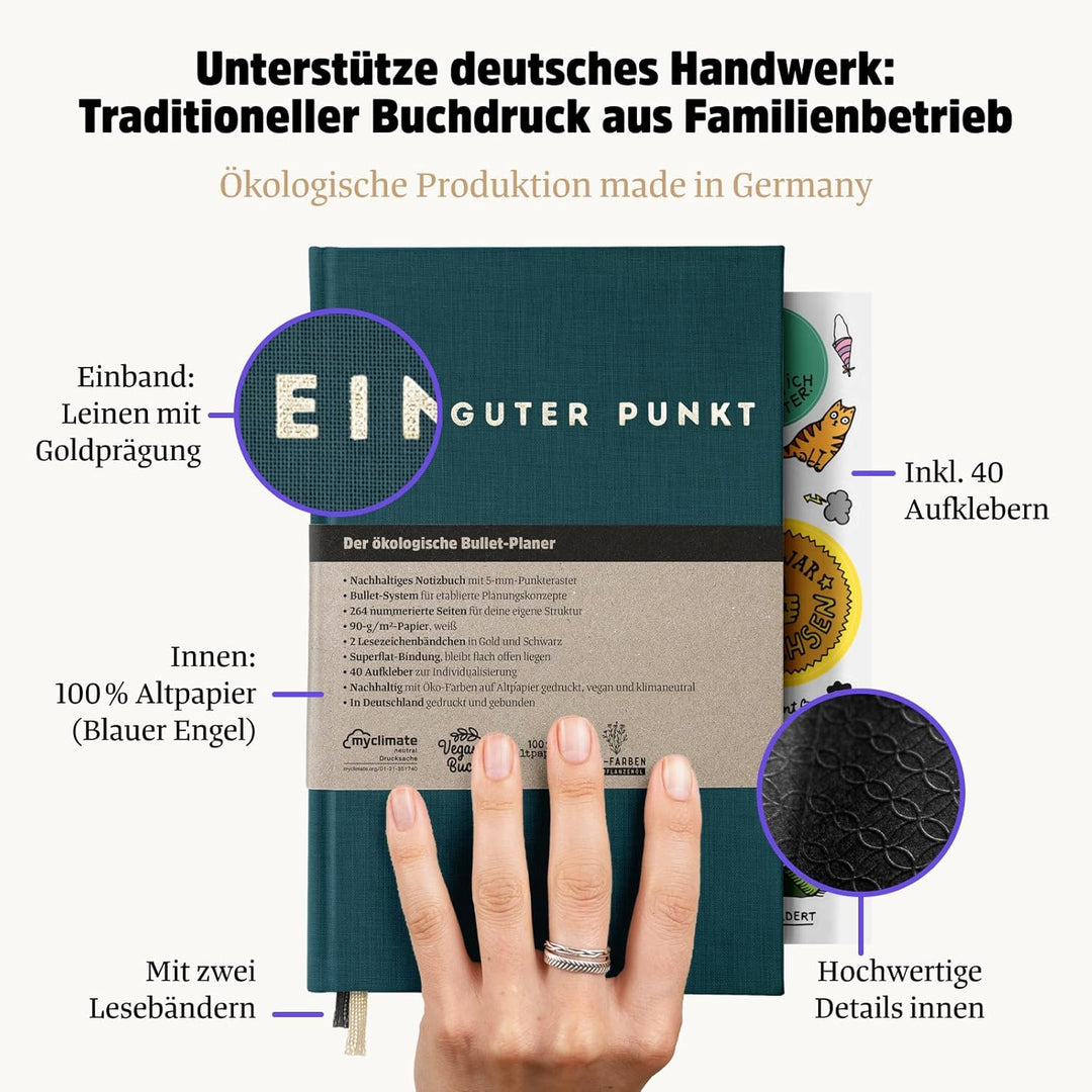 Ein guter Punkt | A5 Bullet Planer (Natur), Natur