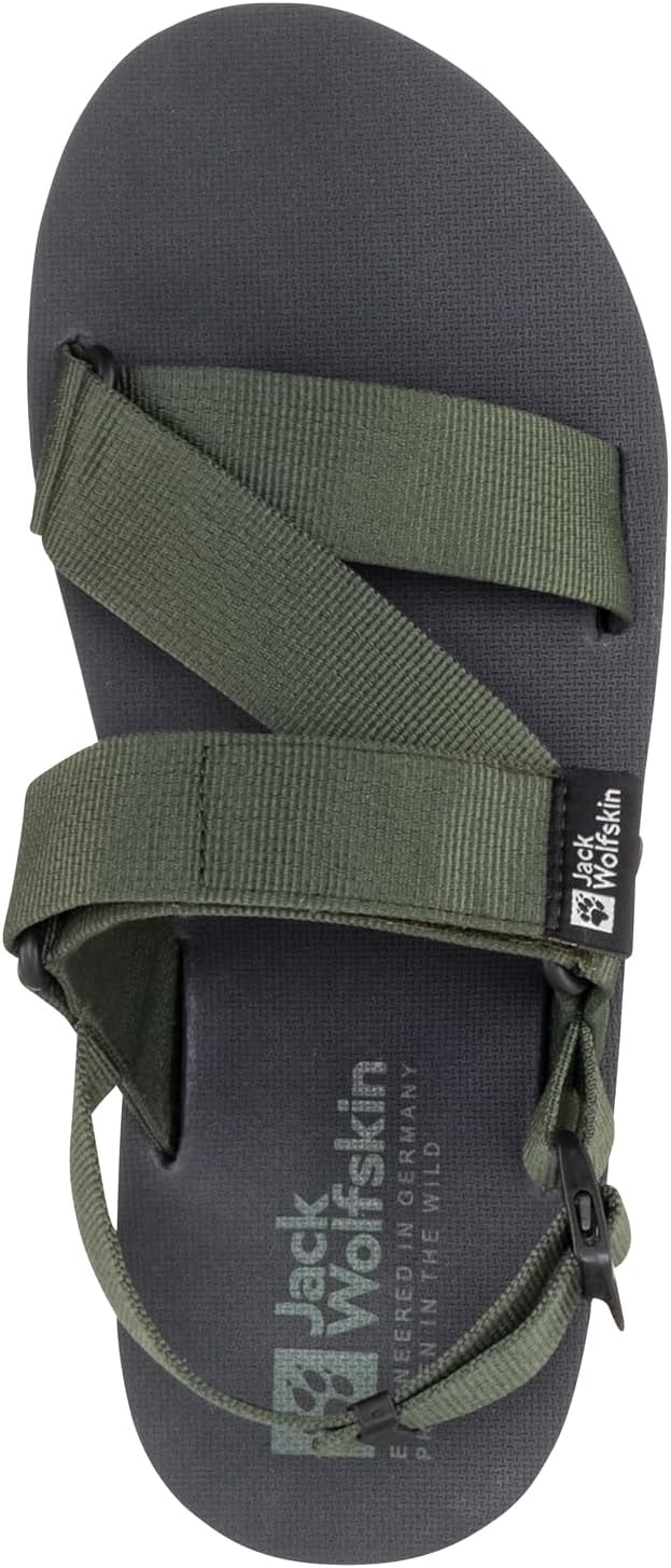 Jack Wolfskin Herren Urban Entdeckung Belt M Sandale 45.5 EU Thyme Green, 45.5 EU Thyme Green