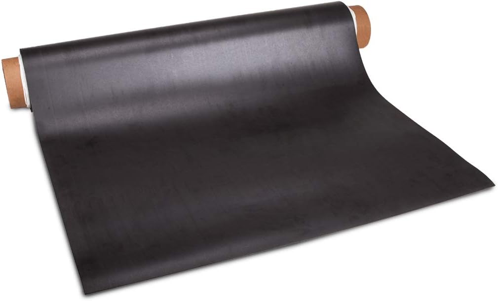 magnets4you Magnetfolie Rohmaterial, Breite 615 x 1,5 mm, Laufmeter 1000x615x1.5 mm Grau, 1000x615x1