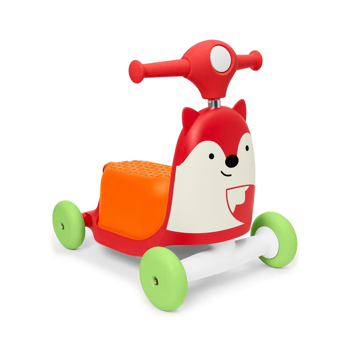 Skip Hop Zoo 3-in-1-Aufsitzspielzeug – Fuchs, mehrfarbig, Gross, Fuchs