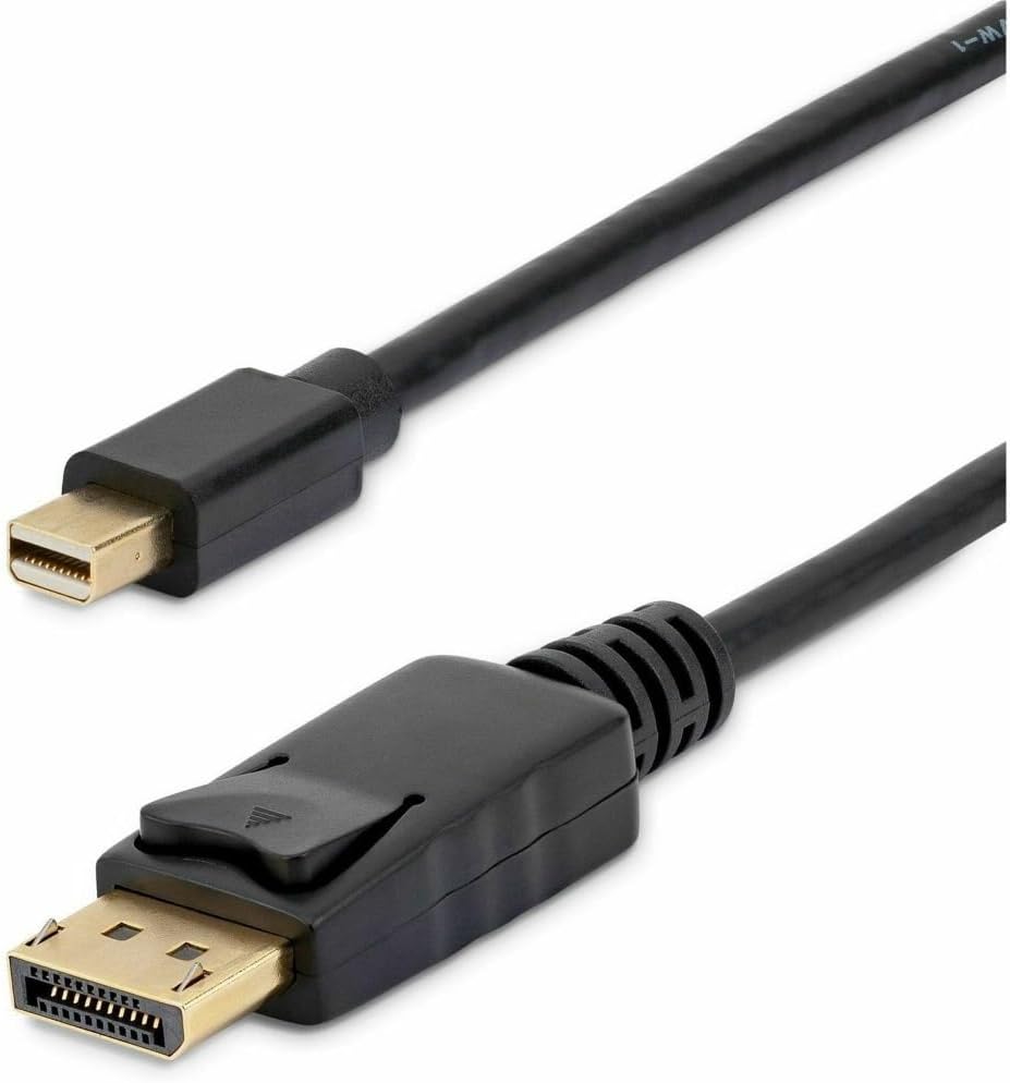 StarTech.com MDP2DPMM6 6 ft Mini Display Port-Port Kabel zum Anzeigen, M/M, MDP DP 1.2-Adapter-Kabel