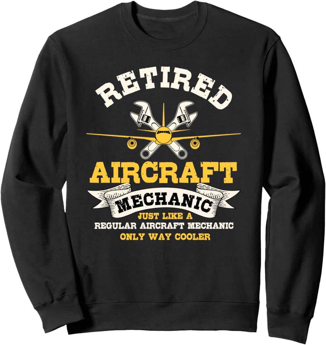 Flugzeugmechaniker Geschenk viel kühler Flugzeugmechaniker Sweatshirt