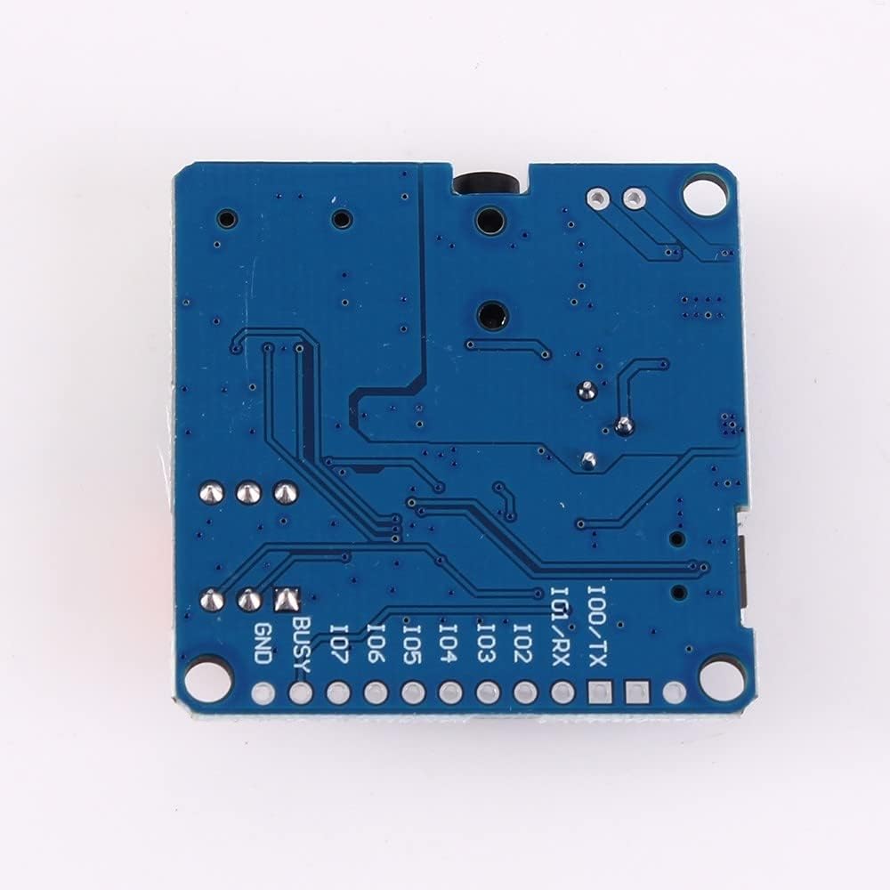 Sprachwiedergabe-Modul, MP3-Player UART I/O Trigger Verstärker Klasse D 5W Serial Port Control Playb