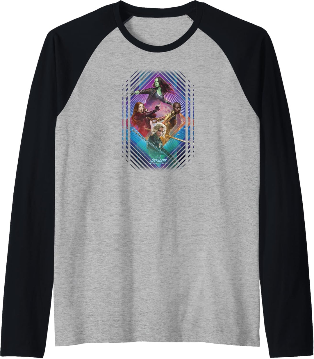 Marvel Infinity War Gamora Okoye Black Widow Raglan
