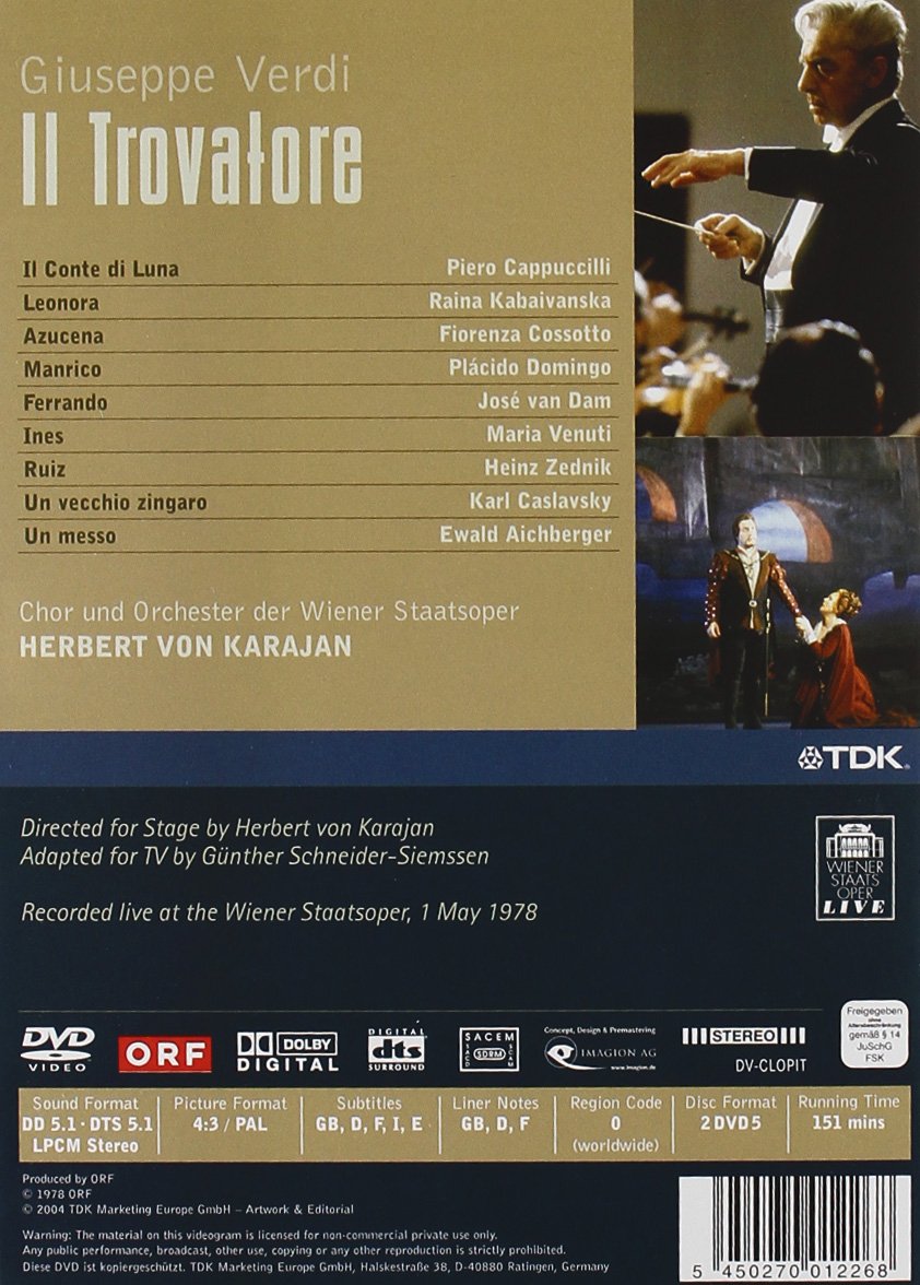 Placido Domingo Live - Gold Edition, DVD