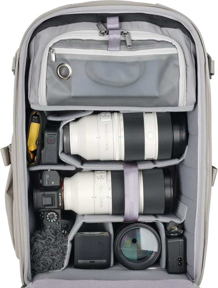 Vanguard Veo Metro B30L cm Fotorucksack für Kamera Objektive, 16 Zoll Laptop und Tablet, Creme
