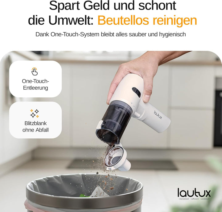 Turbotastic Pro 2 Handstaubsauger – 120W, 18.000Pa, bis 60 Min Laufzeit, HEPA-Filter, LED-Display, 4