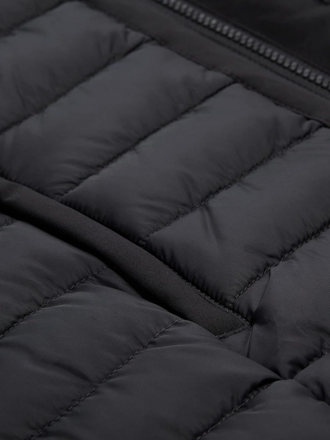 TOM TAILOR Damen Lange Softshell Steppjacke XXL 14482 - Deep Black, XXL 14482 - Deep Black