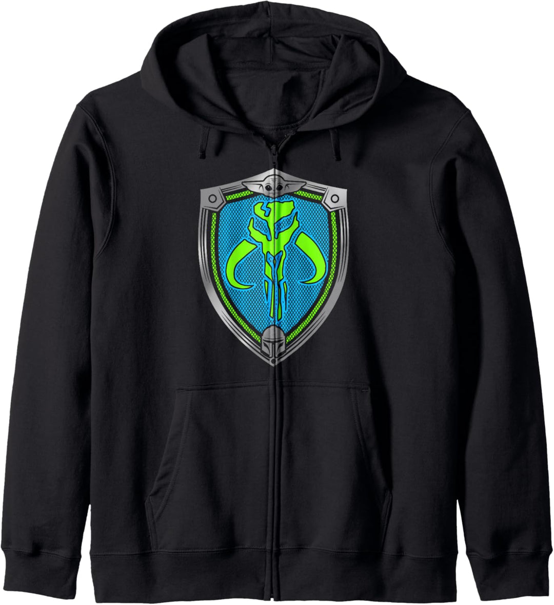Star Wars: The Mandalorian Neon Shield Kapuzenjacke