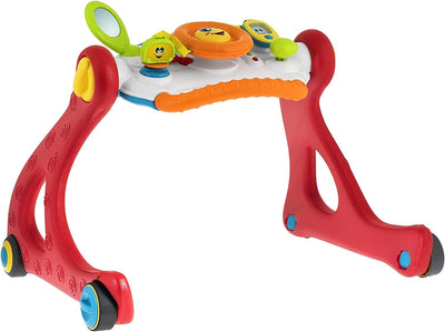 Chicco Grow and Walk 4in1 Baby Aktivitäts Spielzeug und Lauflernhilfe, Lernspielzeug mit manuellen A