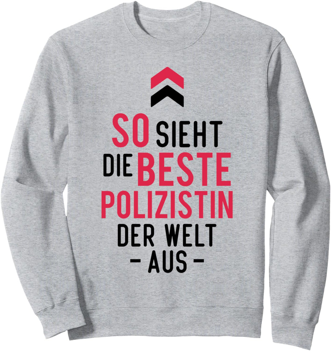 Polizistin Polizeibeamtin Polizei Polizeirevier Kommissarin Sweatshirt