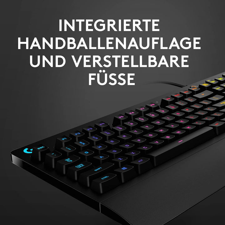 Logitech G213 Prodigy Gaming-Tastatur, RGB-Beleuchtung, Programmierbare G-Tasten, Multi-Media Bedien