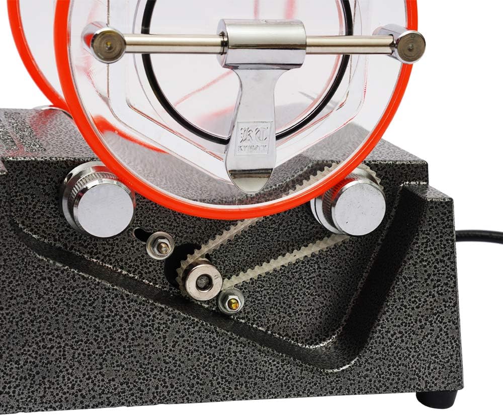 3kg Poliertrommel YUNRUX Labor-Kugelmühle Poliermaschinen Elektrische Rotary Jewelry Polisher Polier