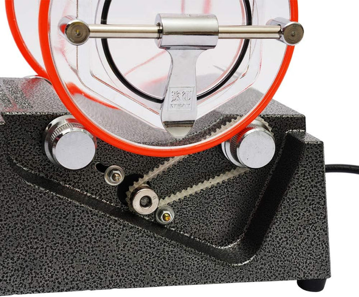 3kg Poliertrommel YUNRUX Labor-Kugelmühle Poliermaschinen Elektrische Rotary Jewelry Polisher Polier