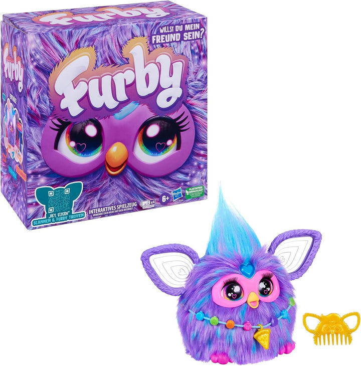 Furby interaktives Plüschspielzeug (lila) - Deutsche Fassung