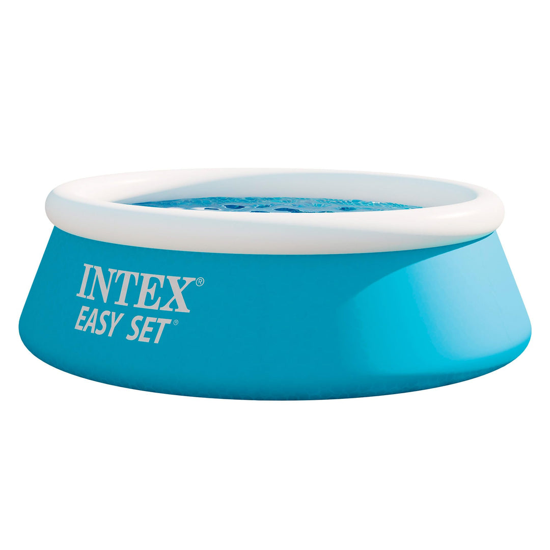 Intex 6ft x 20in Easy Set Swimming Pool #28101, Blue 183cm x 183cm x 51cm Aufstellpool (ohne Filter)