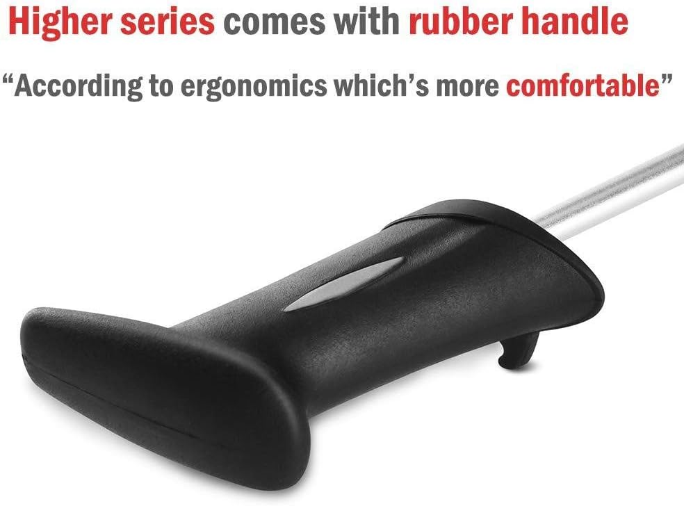 GIYO Dämpferpumpe Fahrrad 20 Bar/Max 300 PSI Fahrradpumpe mit Manometer & Schlauch Gabelpumpe inkl D