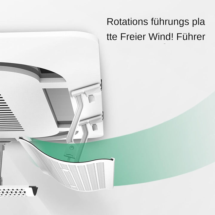 [2 Stück] Anti-direkt Windabweiser Klimaanlage Decke, Decken Klimaanlage Deflektor Für Klimaanlagen,