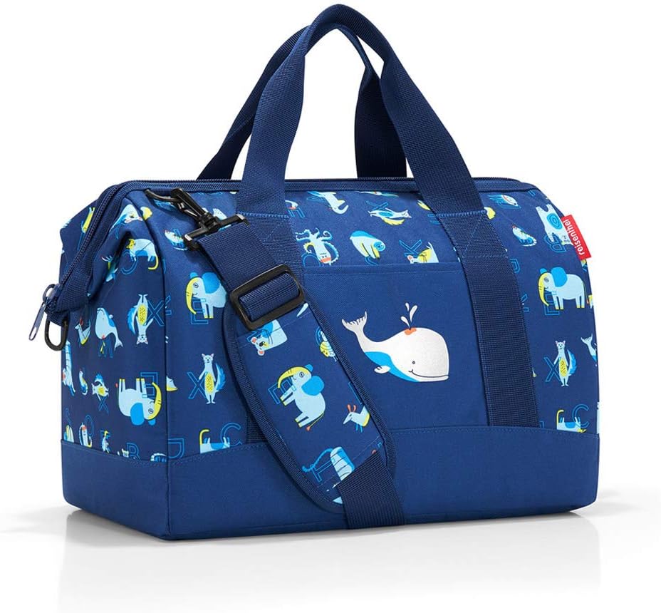 reisenthel Allrounder M Kids Kleine Reisetasche für Kinder Mit Stecklasche für Reisetrolleys, Couleu