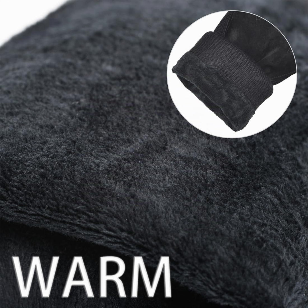 Harssidanzar Damen Winter Wildleder Handschuhe Thermal Wolle Fleece gefüttert Outdoor Wärme SL024EU