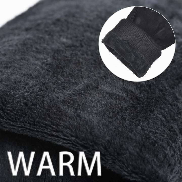 Harssidanzar Damen Winter Wildleder Handschuhe Thermal Wolle Fleece gefüttert Outdoor Wärme SL024EU