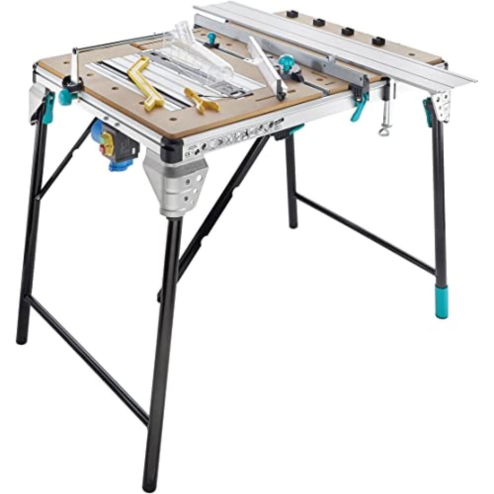wolfcraft MASTER Cut 2500 Sägetisch und Arbeitsstation 6902000 inkl. Zubehör | Maschinentisch kompat