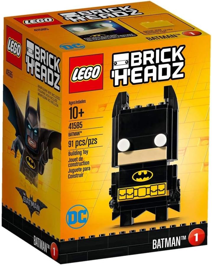 LEGO Brickheadz 41585 - "Batman Konstruktionsspiel, bunt 41585 Batman, 41585 Batman