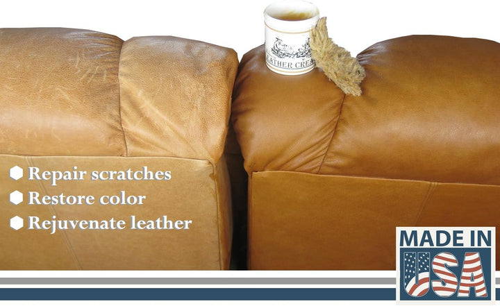 Skidmore's Original Leder-Creme | 100% Natürliche, ungiftige, wasserabweisende Formel ist ein Pflege