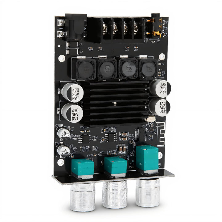 ZK-1002T Bluetooth 5.0 Verstärkerplatine, 2 X 100 W Zweikanal HiFi Subwoofer Audioverstärker, Digita