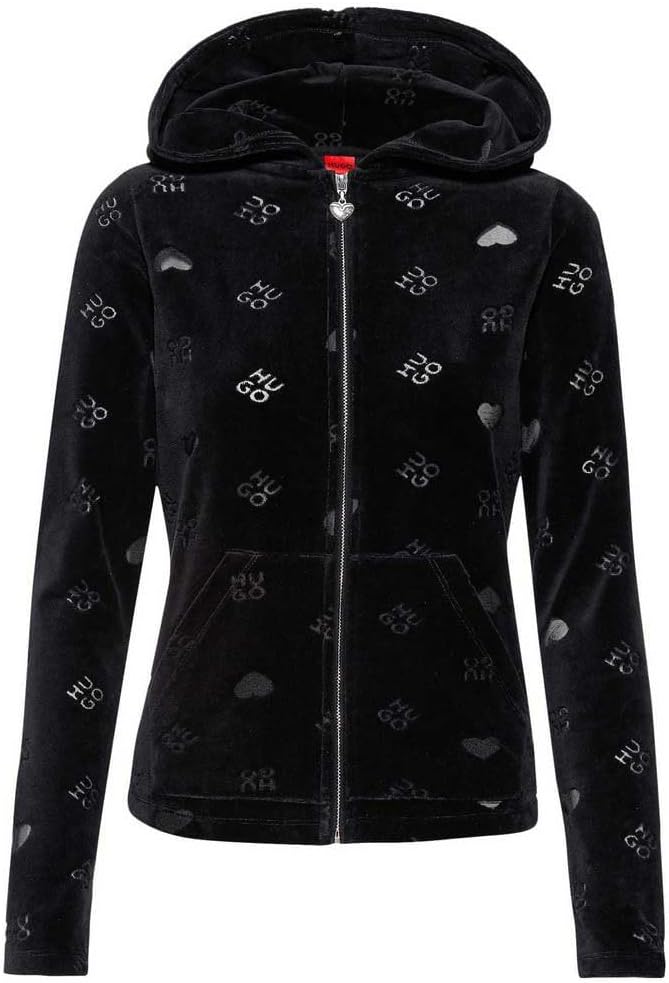 HUGO Damen Devangeline Jersey Jacket L Open Miscellaneous986, L Open Miscellaneous986