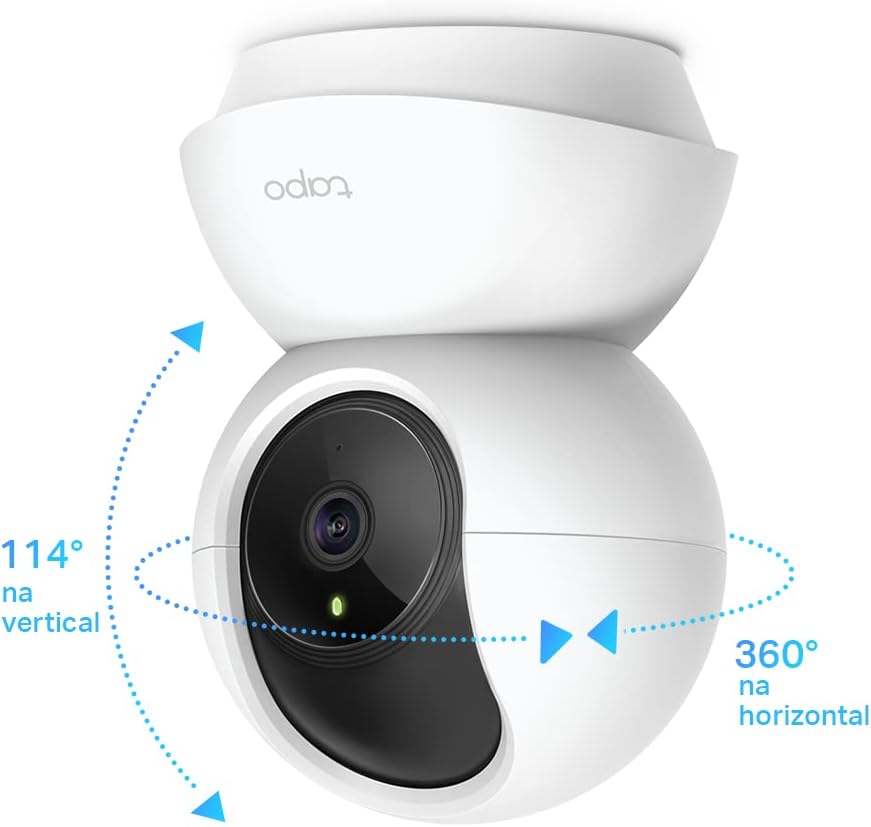 Tapo TP-Link C200 360°-WLAN-Überwachungskamera für den Innenbereich, FHD 1080P, Nachtsicht & Intenso