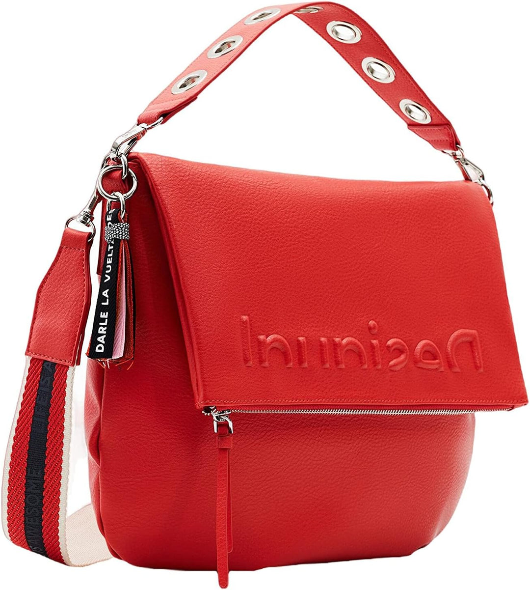 Desigual Women's Bag_Half Logo 22_BRETÚ 7029 Orangery, Orange