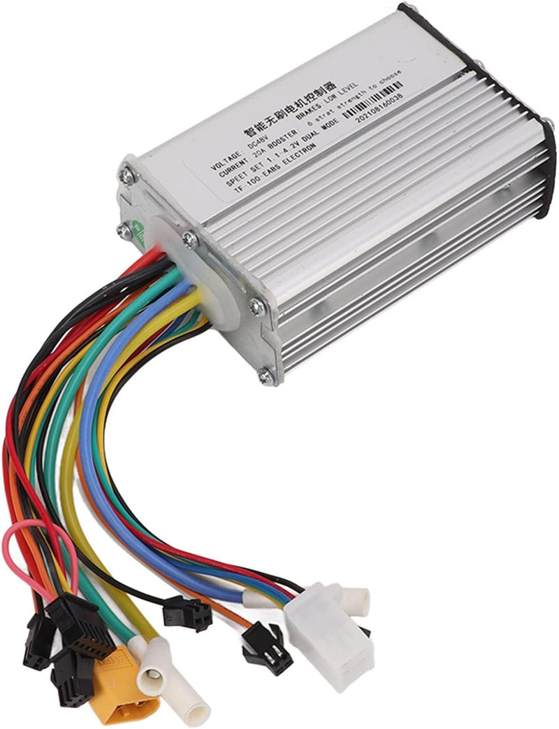 BuyWeek Elektroroller Controller, 48V 20A Brushless Motor Controller Roller Motor Controller Kompati