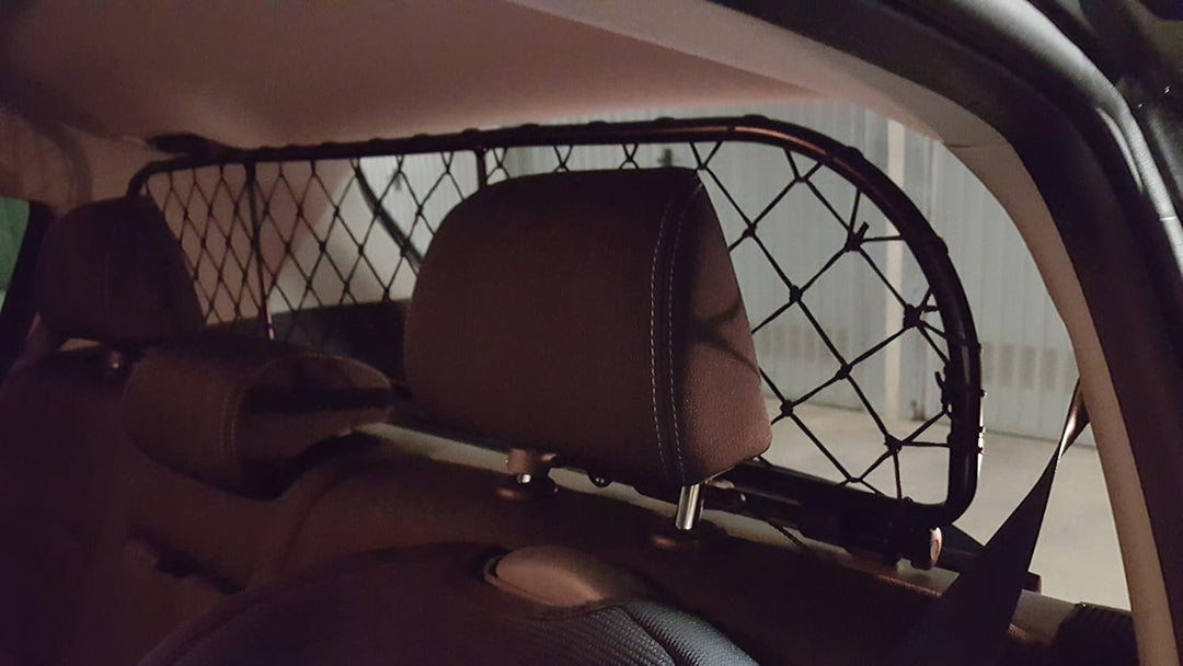 ERGOTECH Trennnetz Trenngitter Hundegitter für KIA Sportage (2016-2021), für Hunde und Gepäck