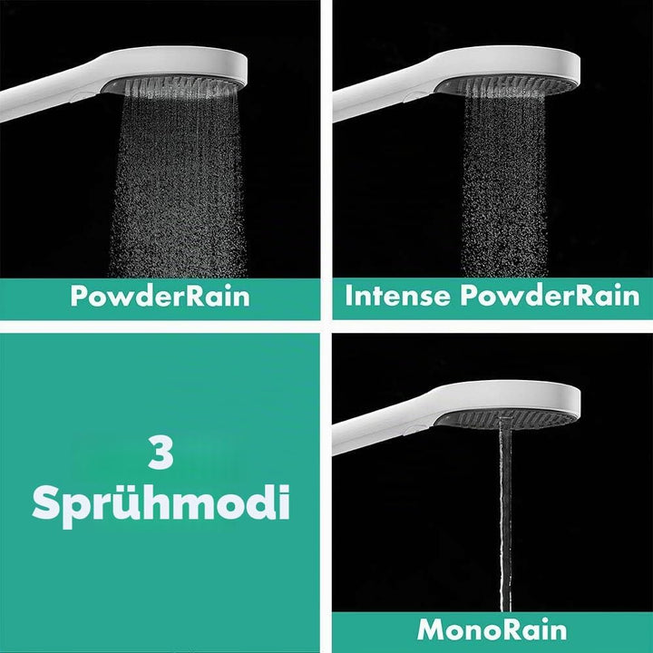 hansgrohe Duschkopf Rainfinity Regendusche (130mm, 3 Strahlarten) mattweiss Mattweiss 130mm 3 Strahl