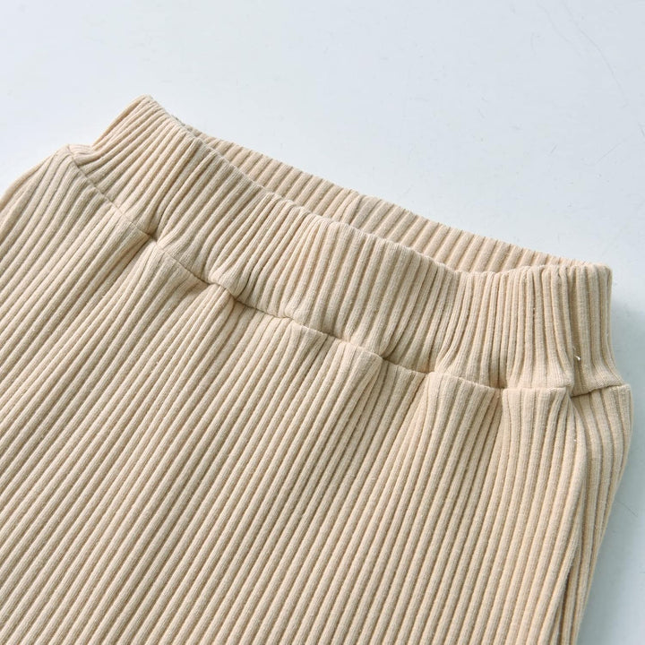 Derouetkia Baby Mädchen Kleidung Kleinkind Mädchen Rüschen Tops Langarm Hose mit Stirnband Outfit Se