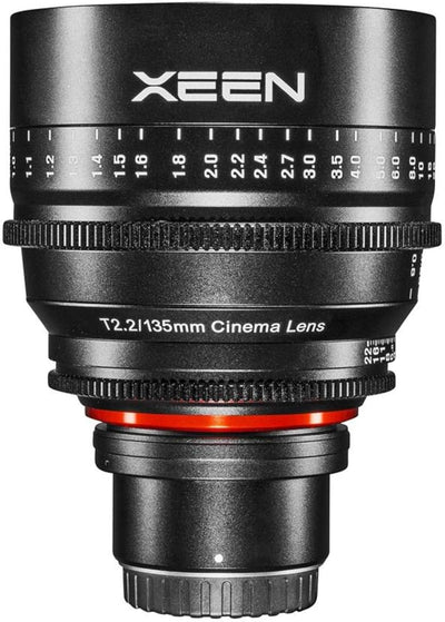 XEEN Cinema 135mm T2,2 MFT Vollformat Objektiv MF Cine Video Lens für hohe Auflösungen mit Follow Fo