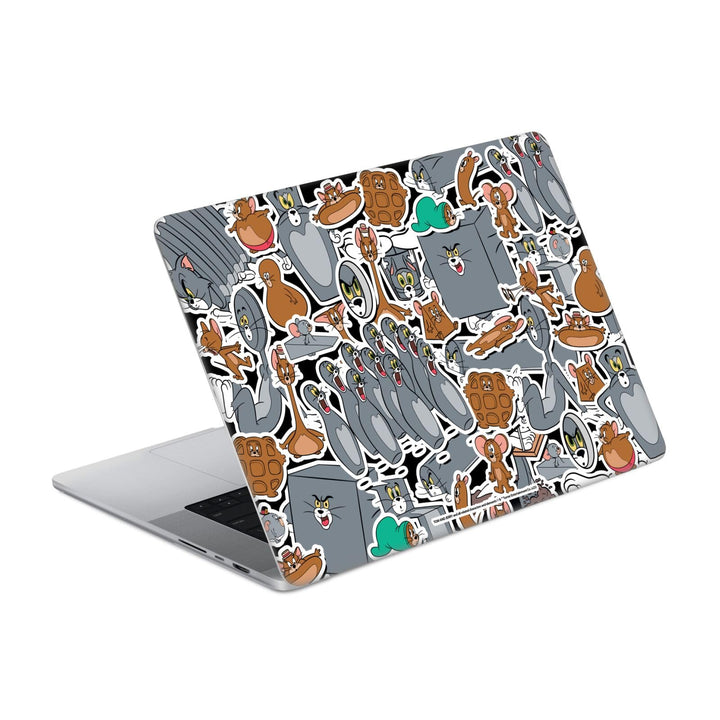Head Case Designs Offizielle Tom and Jerry Lustige Kunst Aufkleber Collage Grafiken Vinyl Haut Aufkl