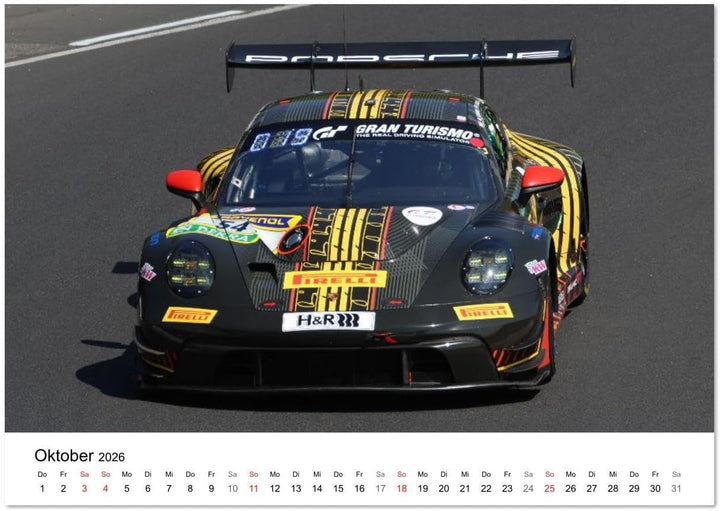 Motorsport aus Zuffenhausen (Wandkalender 2026 DIN A3 quer), CALVENDO Monatskalender: Porsche Motors