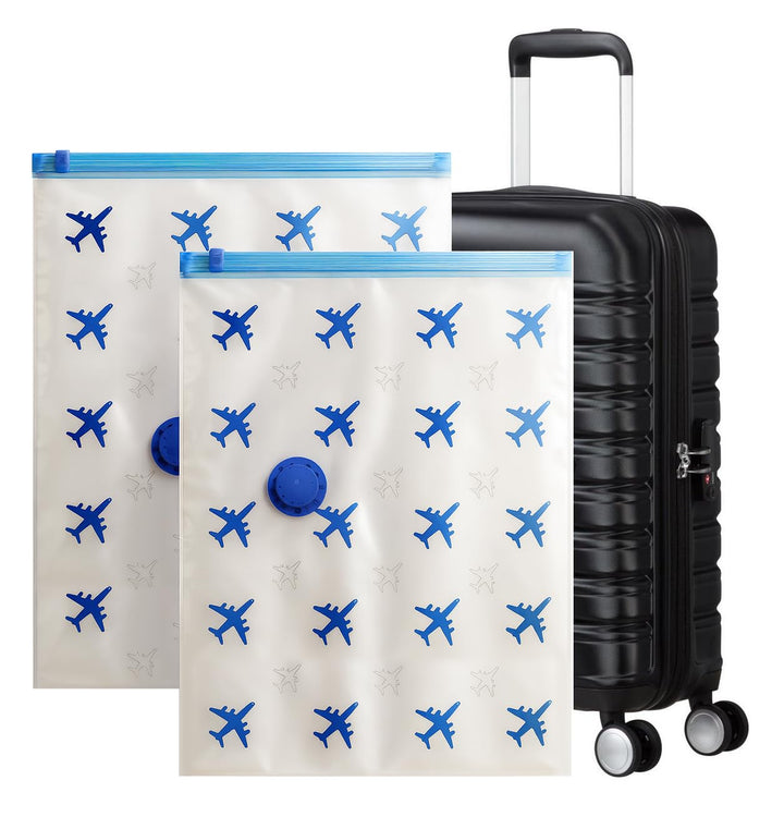 Lavatelli - 6er Set Vakuumbeutel 40x60 cm - Platzsparende Vakuum Aufbewahrungsbeutel für Reisen & Zu