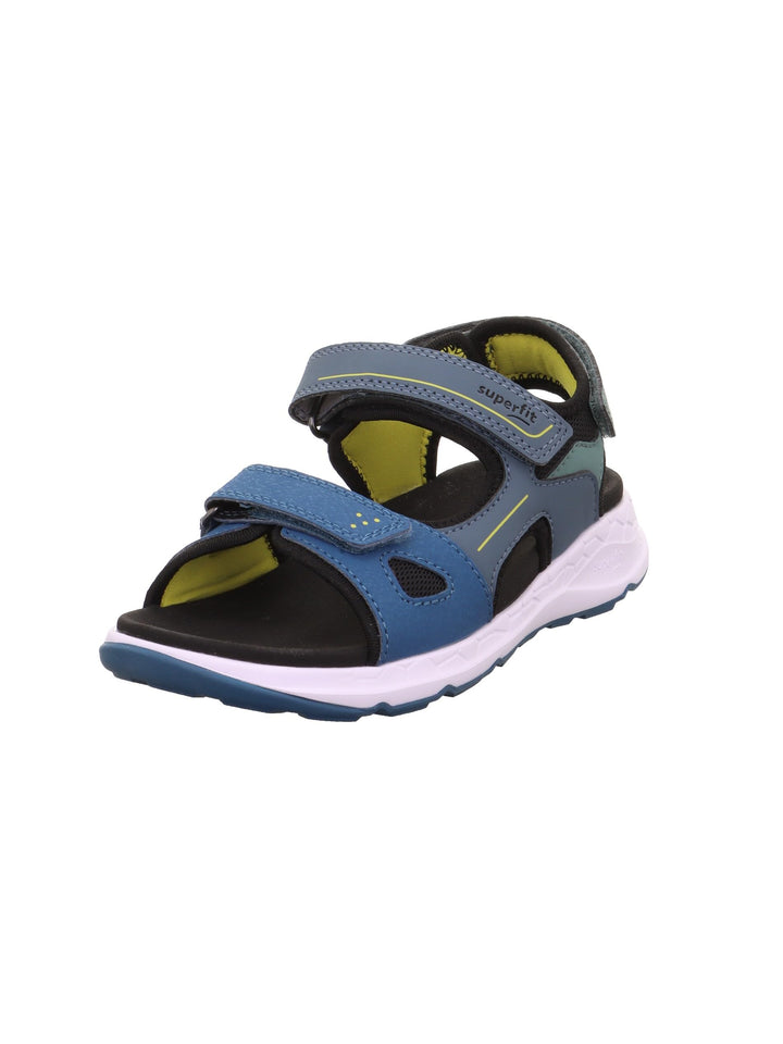 Superfit CRISS CROSS Sandale 1-000583 Jungen 31 EU Blau Gelb 8060, 31 EU Blau Gelb 8060