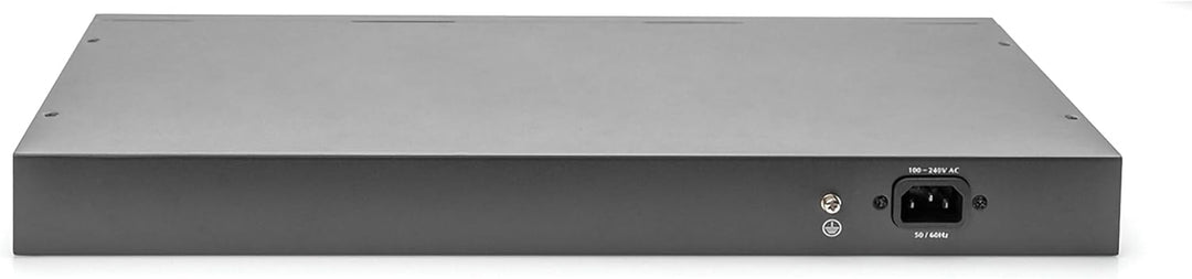 DIGITUS Gigabit Ethernet Netzwerk-Switch - 19 Zoll - 24 Ports - 4 x Uplink (SFP/RJ45) - Layer 2 Mana