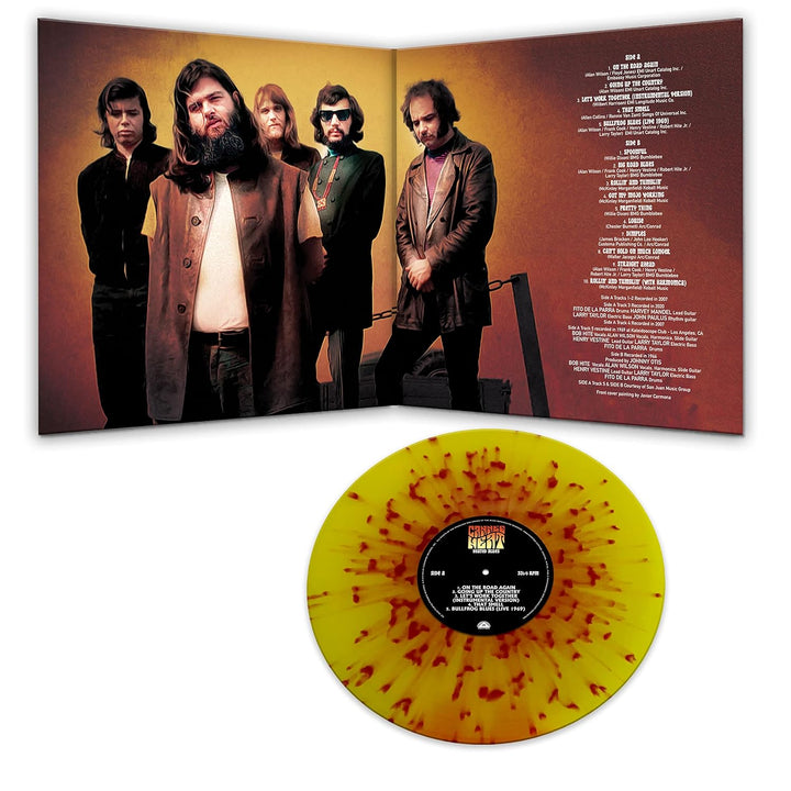 Heated Blues (Red & Yellow Splatter), Vinyl